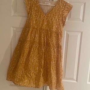 THML mini a line dress